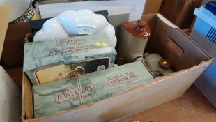 Box of assorted including Royal Worcester etc.