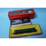 Model railway; a Hornby 'Diesel railcar power coac