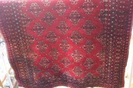 An Afghan rug