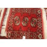 Four prayer rugs, various