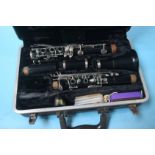 An Eckhart clarinet and case