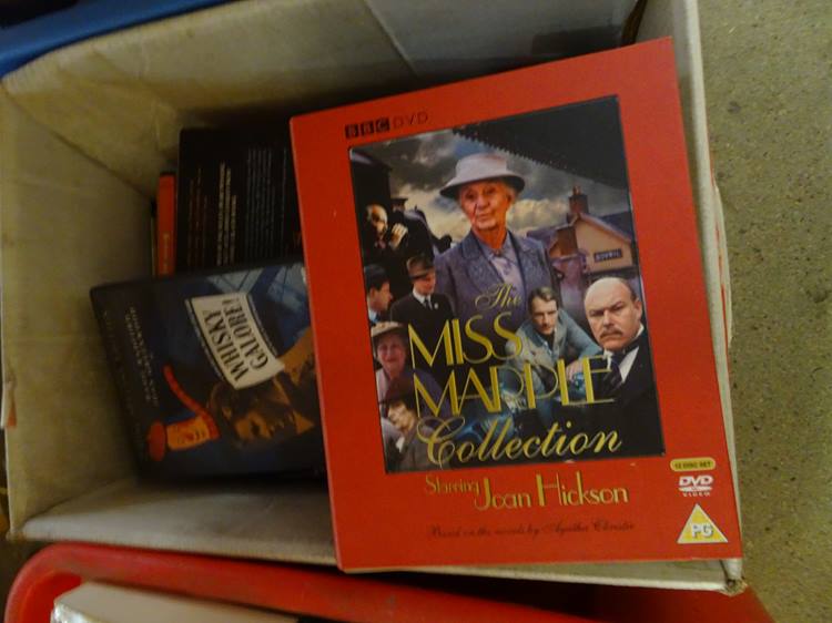 Four boxes of books and dvds - Image 3 of 6