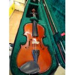 Violin and case