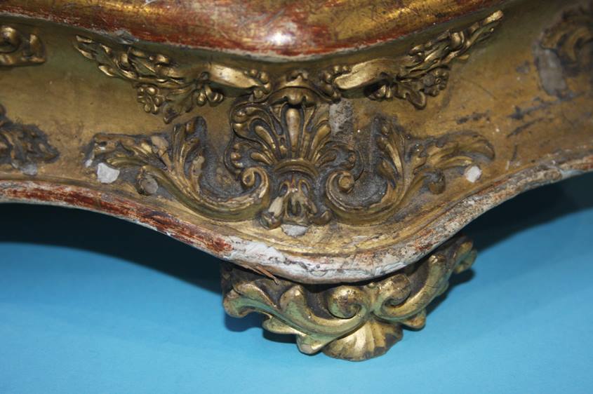 A good pair of late 19th Century giltwood footstoo - Image 2 of 5