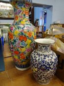 Two Oriental vases