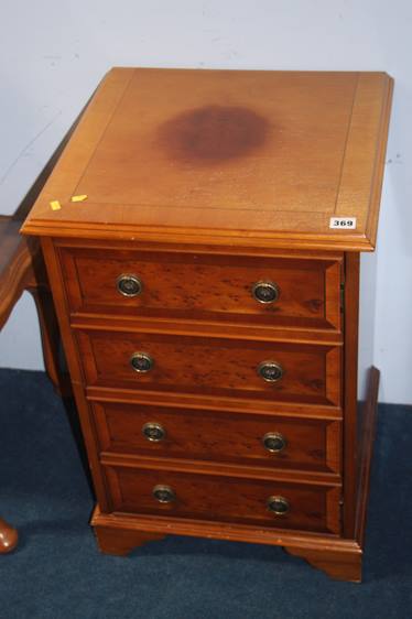 A yew wood cabinet - Image 2 of 4