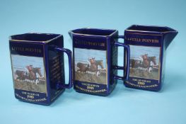 A set of three 'The Seagram Grand National Winner