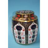 A Royal Crown Derby Imari ginger jar and cover, pr