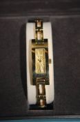 A Ladies Gucci watch with box and paperwork