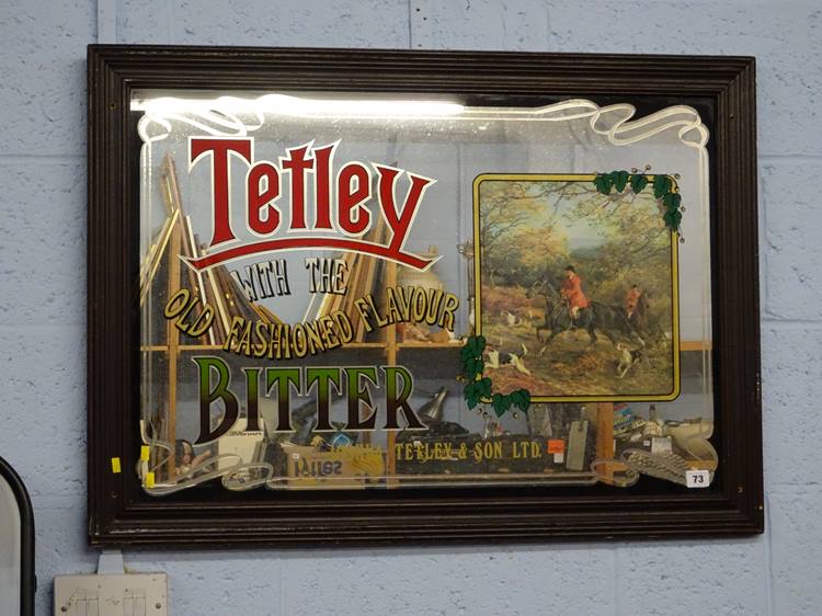 Tetley Bitter pub mirror