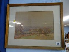 Water colour, signed A. Simpson