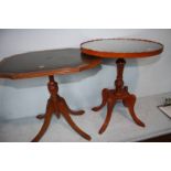 Two reproduction occasional tables