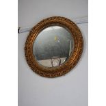 Gilt framed mirror