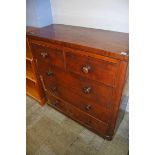 Victorian mahogany chest of drawers