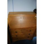 Oak bureau