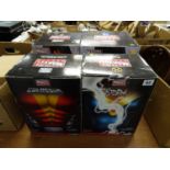 Four boxed Marvel limited edition figures