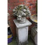 Composite garden vase