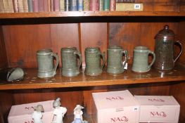 Michael Cardew Studio pottery jugs and mugs etc.