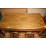 Teak coffee table