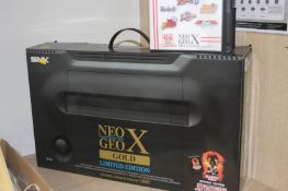 SNK NEO GEO Gold Edition Ninja Masters, including Neo Geo X Station (HDMI capable), Neo Geo X