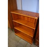 Pine bookcase