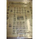 Collection of clippings and ephemera