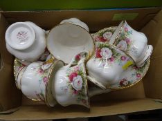 Royal Albert Celebration tea set etc.