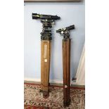 A Hall Brothers tilting level and an E.R. Watts and Son Limited level. (2)