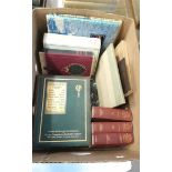 Various books, assorted subjects in one box, including 'The Birds of the British Isles' Series one