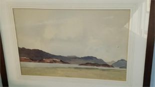 J.C.S. Alexander, watercolour, signed, 'Landscape'. 32cm x 48cm