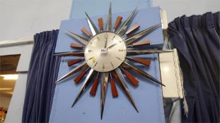 A Metamec Starburst clock.