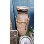 A CWS milk churn.