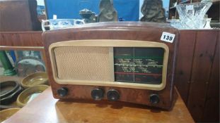 A Cossor 'Melody Maker', model 501 Bakelite radio.