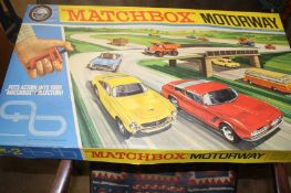 A boxed 'Matchbox Motorway' M-2 set
