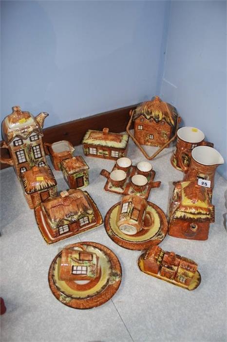 Quantity of Price Brothers 'Cottage Ware'