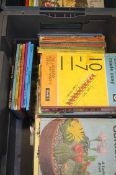Five boxes of Ladybird books