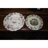 Two Victorian plates
