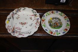 Two Victorian plates