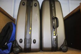 Two suitcases etc.