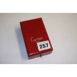 A boxed Cartier lighter