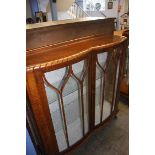 Mahogany china cabinet