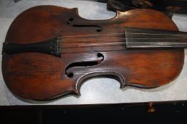 Two violins and cases