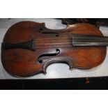 Two violins and cases