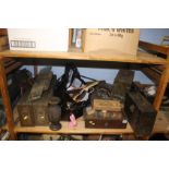 Assorted tools, ammo tins etc.