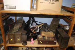 Assorted tools, ammo tins etc.