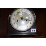 A Bakelite Enfield eight day clock