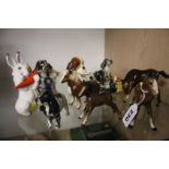 Various Beswick, Goebel and Russian animals