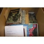 Assorted military books and ephemera