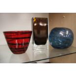 Assorted Studio glass