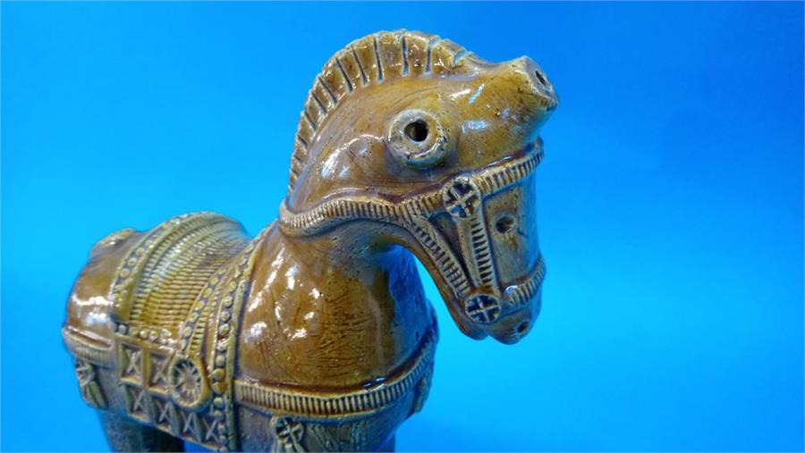 A Bitossi pottery horse - Image 2 of 4